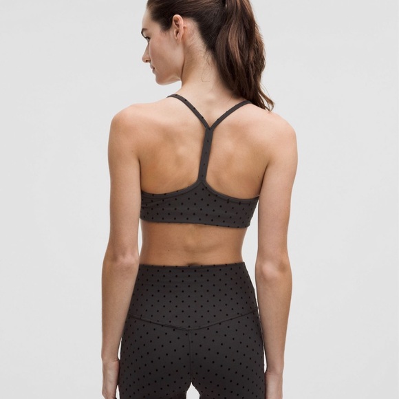 Lululemon Flocked Polka Flow Y Bra - Picture 6 of 6
